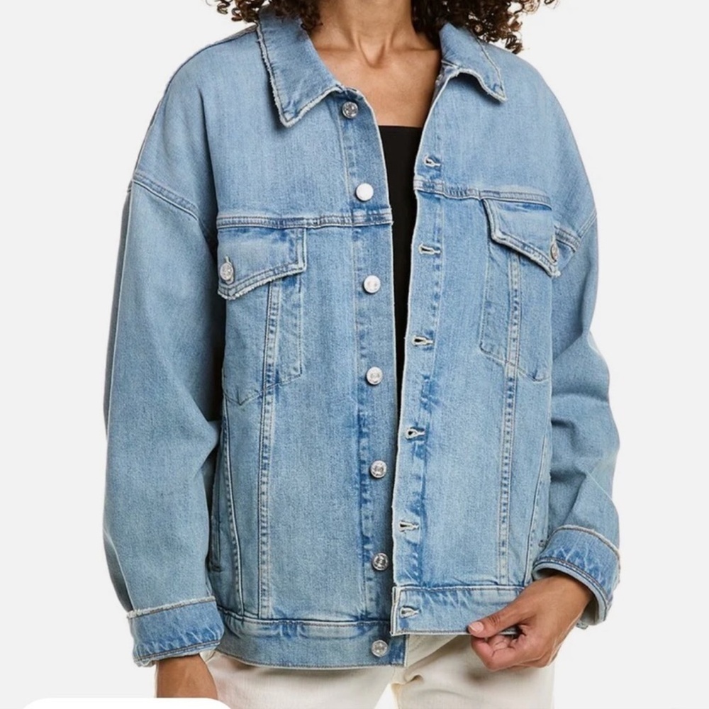 Mother The Drop It Drifter Denim Jacket Oversized NWOT